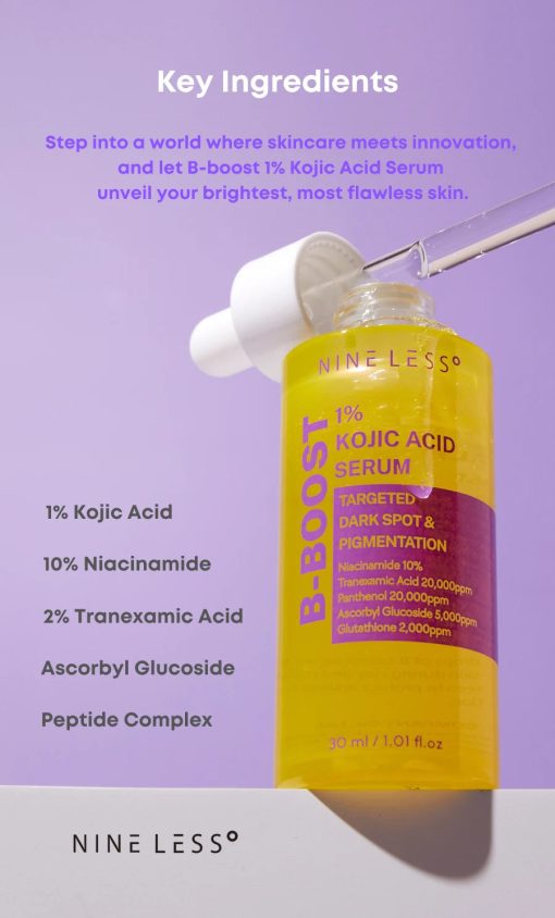 B-Boost 1% Kojic Acid Serum - Image 3