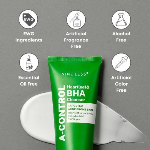 A-Control Heartleaf & BHA Cleanser 120ml - Image 4