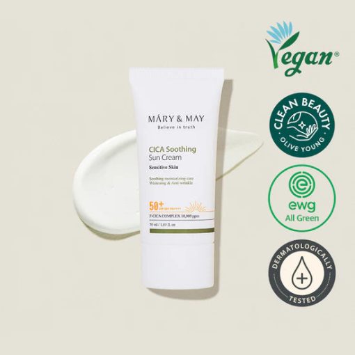 Vegan CICA Soothing Sun Cream SPF50+ - Image 5