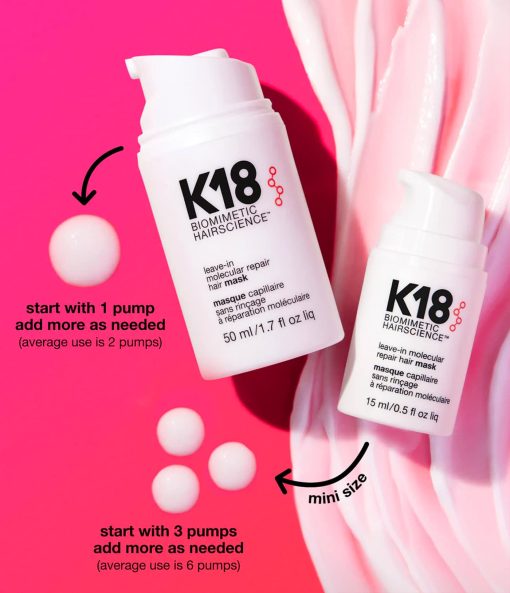 K18 Leave-in Molecular Repair Hair Mask - Imagen 5