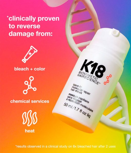 K18 Leave-in Molecular Repair Hair Mask - Imagen 6