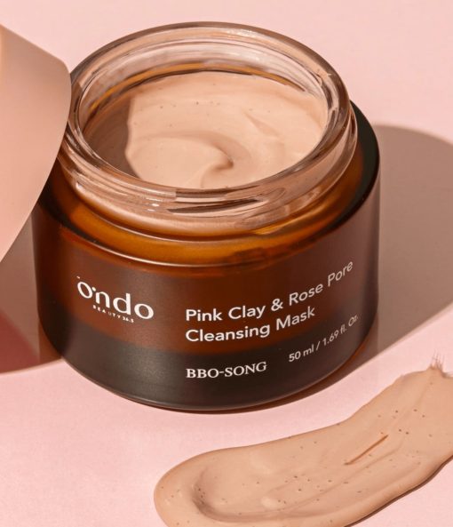 Pink Clay & Rose Pore Cleansing Mask - Imagen 2