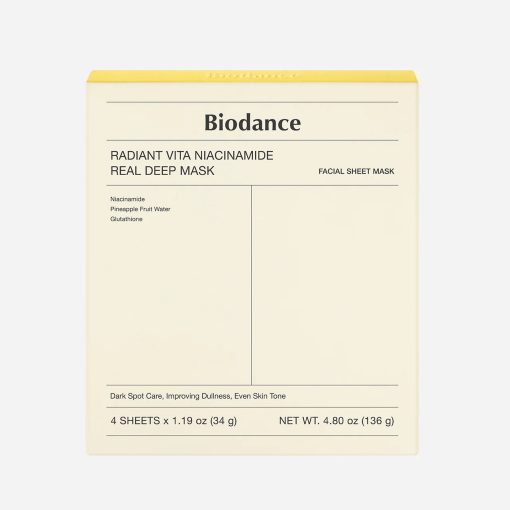 Radiant Vita Niacinamide Real Deep Mask (34g * 4 uds) - Image 3