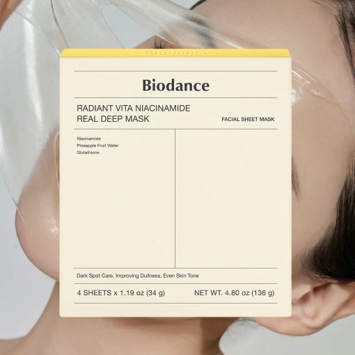 Radiant Vita Niacinamide Real Deep Mask (34g * 4 uds) - Image 2