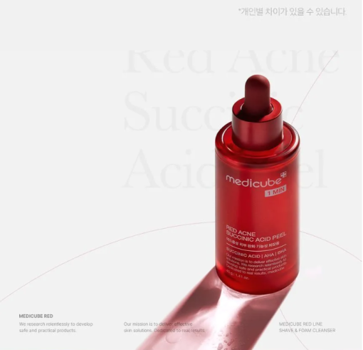 RED ACNE SUCCINC ACID PEEL - Image 4