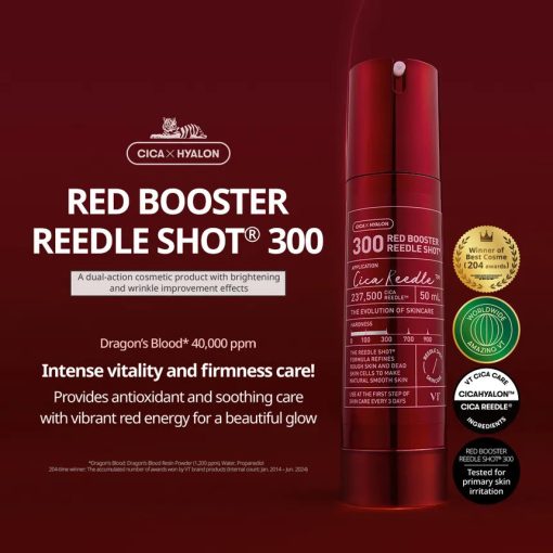 VT Red Booster Reedle Shot 300 - Image 2