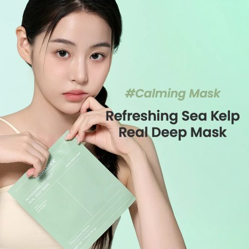 Refreshing Sea Kelp Real Deep Mask 1 Caja (34g*4uds) - Image 5