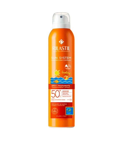 Sun System Baby Transparente SPF50+