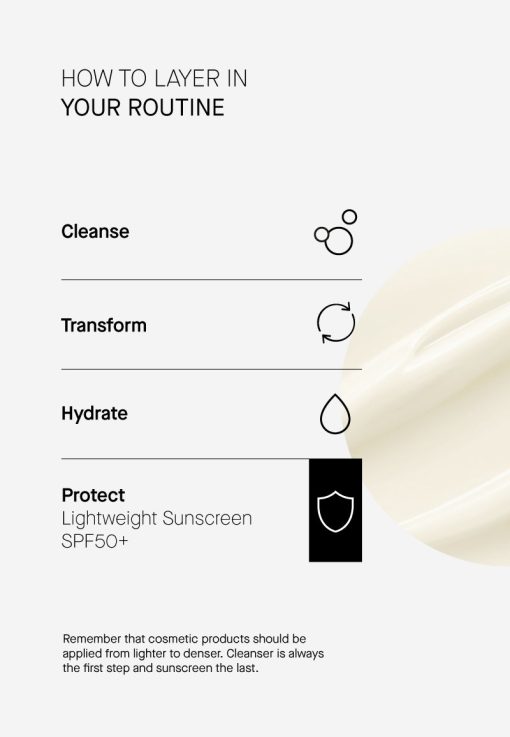 Lightweight Sunscreen SPF50+ - Imagen 7