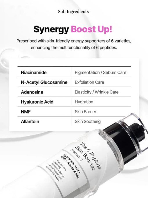 The 6 Peptide Skin Booster Serum - Imagen 2