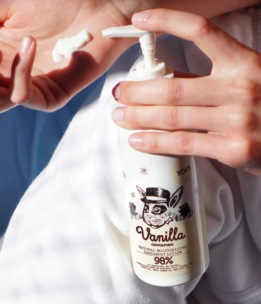 Vanilla and Cinnamon Natural Hand and Body Lotion - Imagen 2