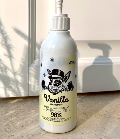 Vanilla and Cinnamon Natural Hand and Body Lotion - Imagen 3