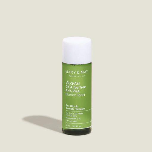 Tamaño Viaje - Vegan CICA Tea Tree AHA PHA Blemish Toner 30ml