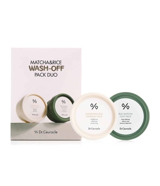 Matcha&Rice Wash-Off Pack Duo - Imagen 4