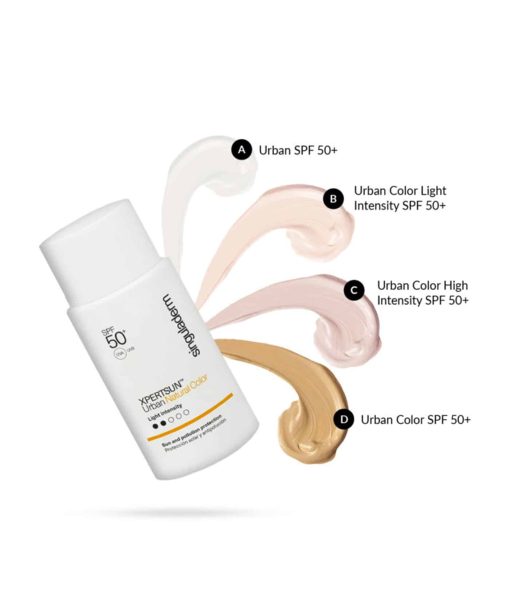 XPERTSUN Urban Natural Color Light Intensity SPF50+ 50ml - Imagen 4