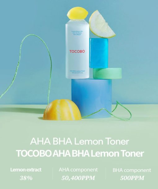 AHA BHA Lemon Toner - Image 4