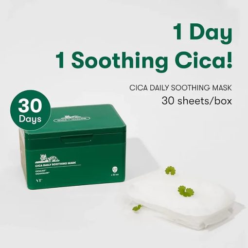 VT CICA DAILY SOOTHING MASK (30 UNDS) - Image 11