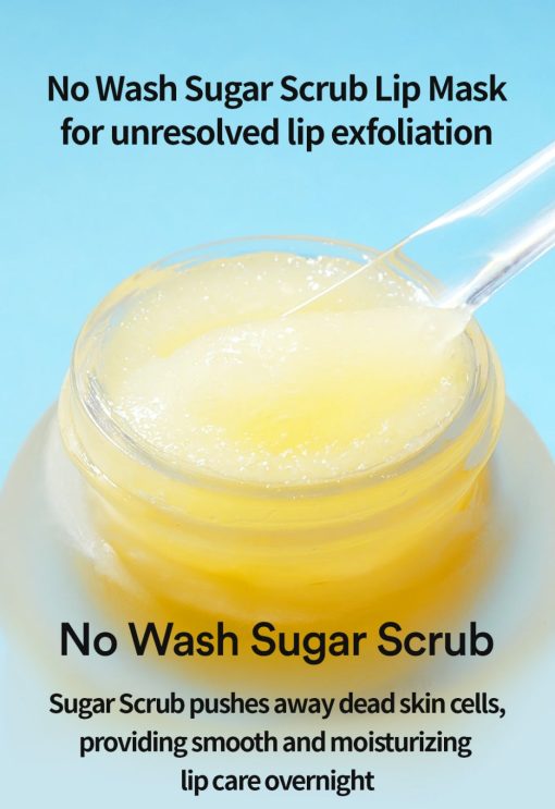 Lemon Sugar Scrub Lip Mask 20ml - Image 7