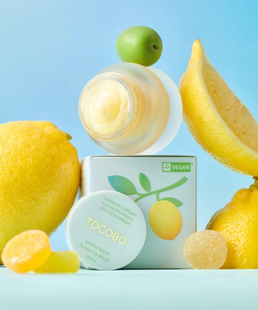 Lemon Sugar Scrub Lip Mask 20ml - Image 5