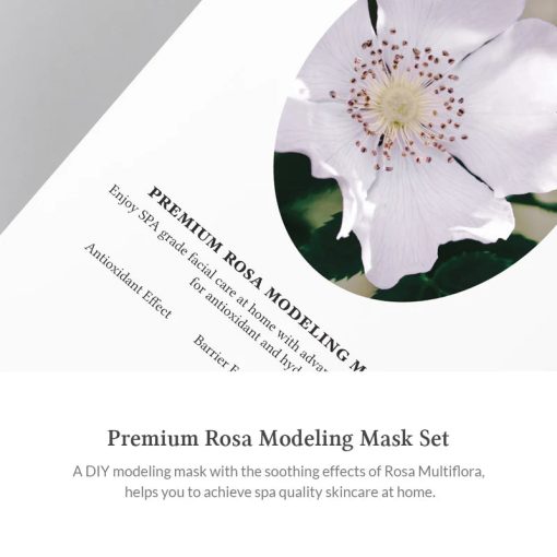 Premium Rosa Modeling Mask Set (25g*5EA) - Imagen 2