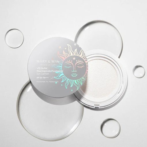 Vegan Niacinamide Panthenol Sun Cushion SPF50+ - Image 8