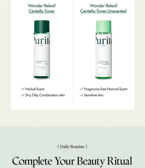 Wonder Releaf Centella Toner Unscente - 200 ml - Imagen 13